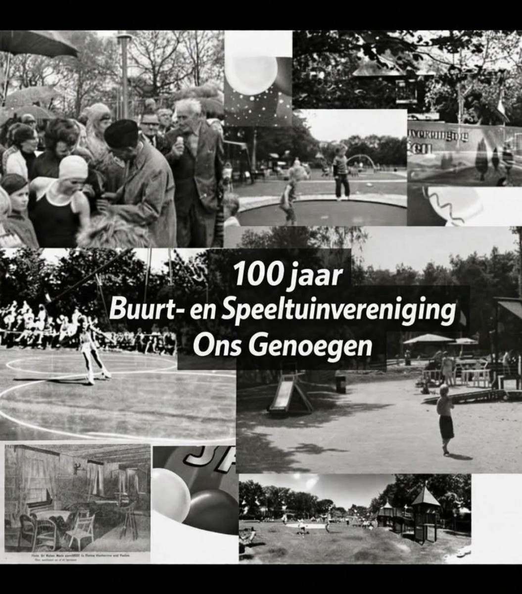 100 jaar Ons Genoegen: de samenspeeltuin is bijna klaar!
