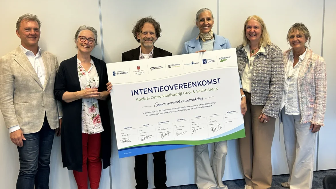 Gooise gemeenten zetten stap naar nieuw sociaal ontwikkelbedrijf