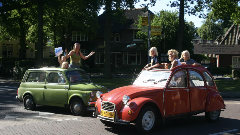Nederlanders massaal met auto op vakantie