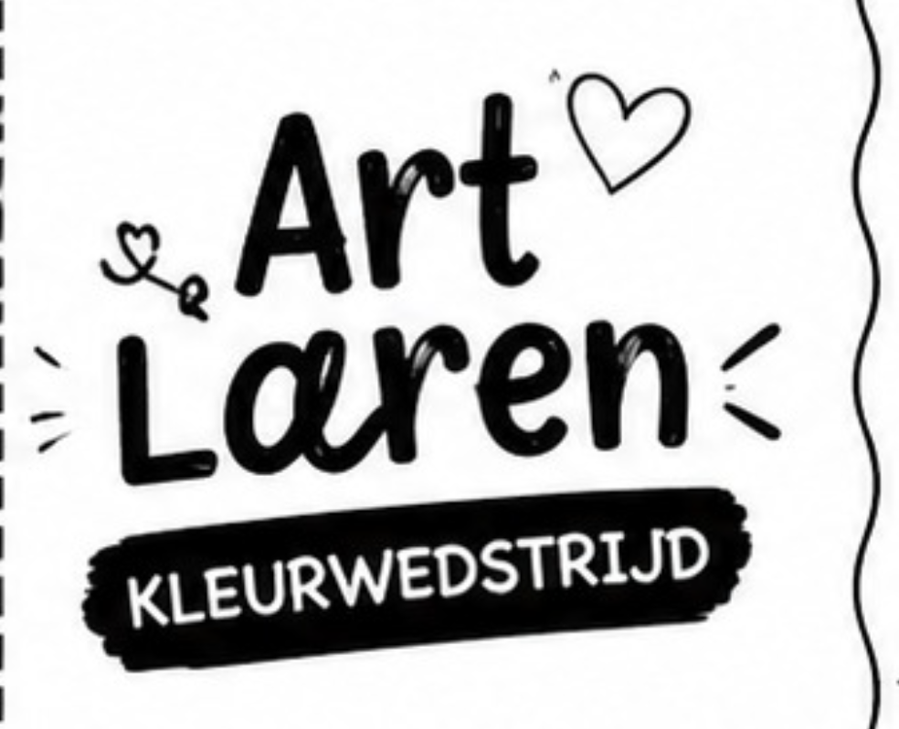 Kleurwedstrijd op Art Laren
