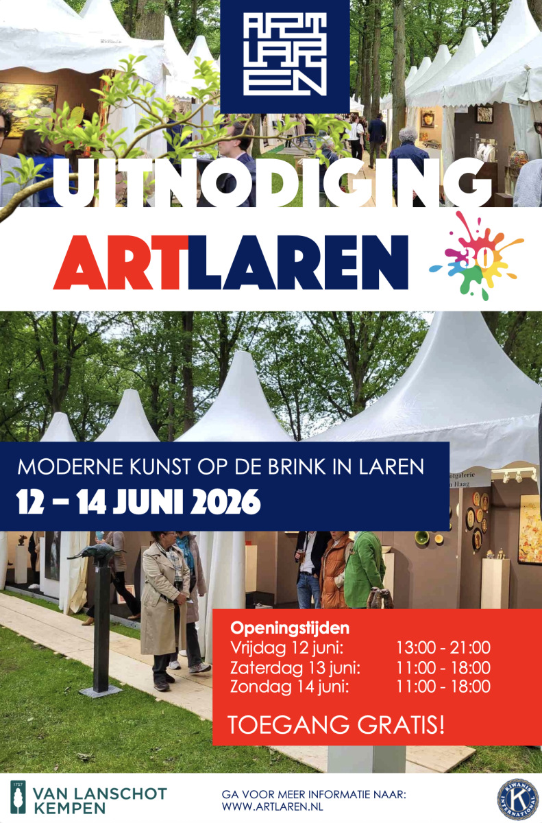 30ste keer Art Laren