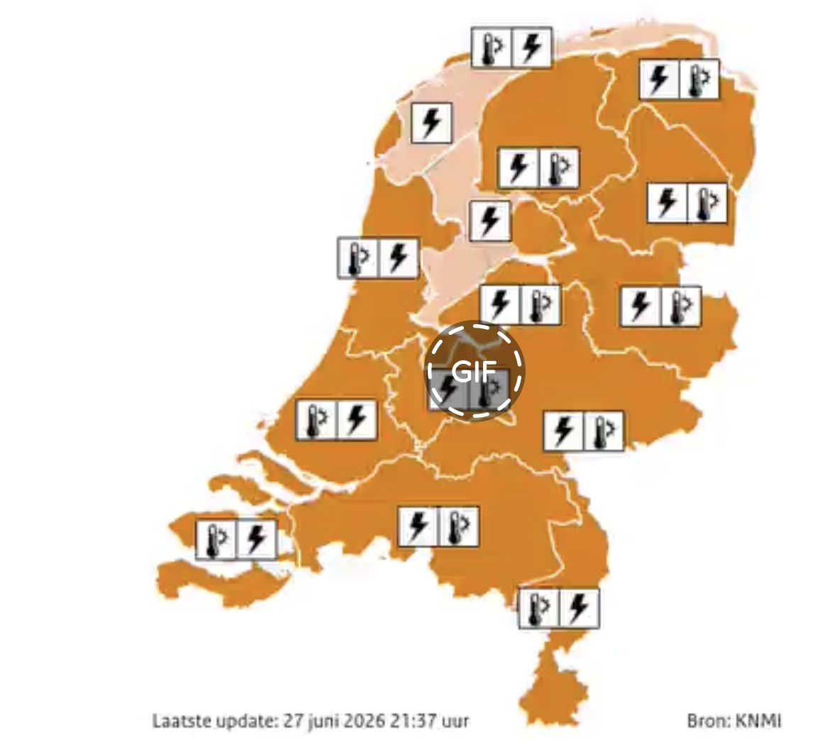 Afkoeling is begonnen