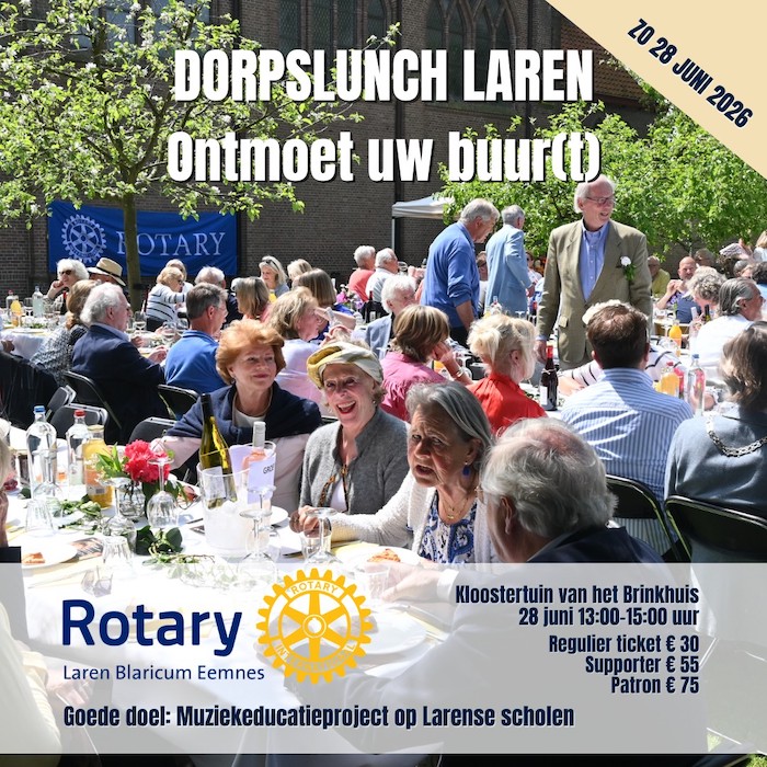 In de agenda…