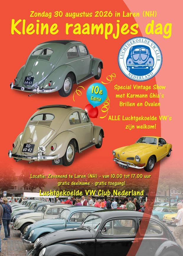 Save the date: 30 Augustus 2026: 10e editie