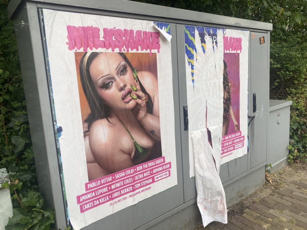Transformatiehuisje bloot aan vandalisme…