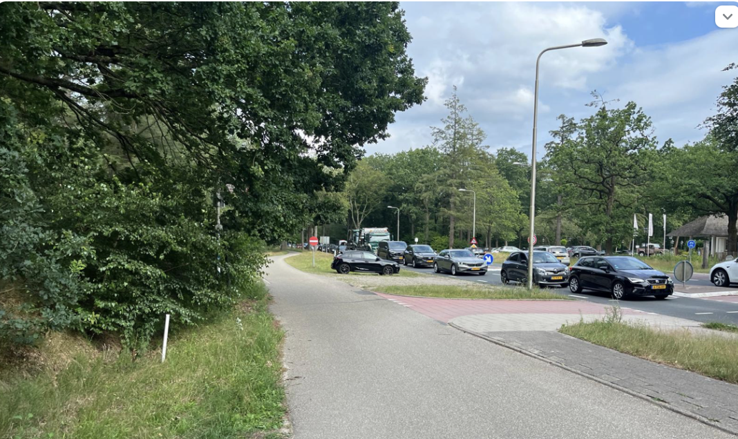 Filevorming door blokkade A-1