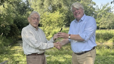 Laarder Erwin van den Berg benoemd tot voorzitter van de Stichting Groeneveld in Baarn.