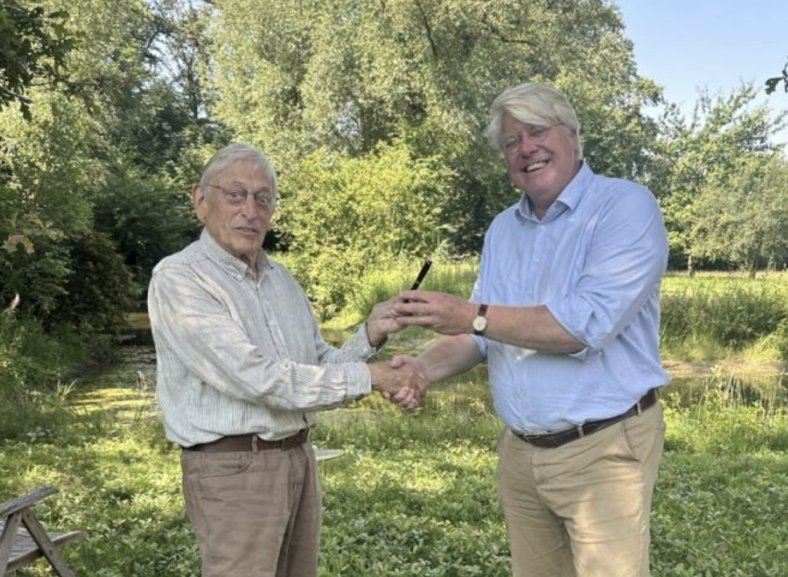Laarder Erwin van den Berg benoemd tot voorzitter van de Stichting Groeneveld in Baarn.