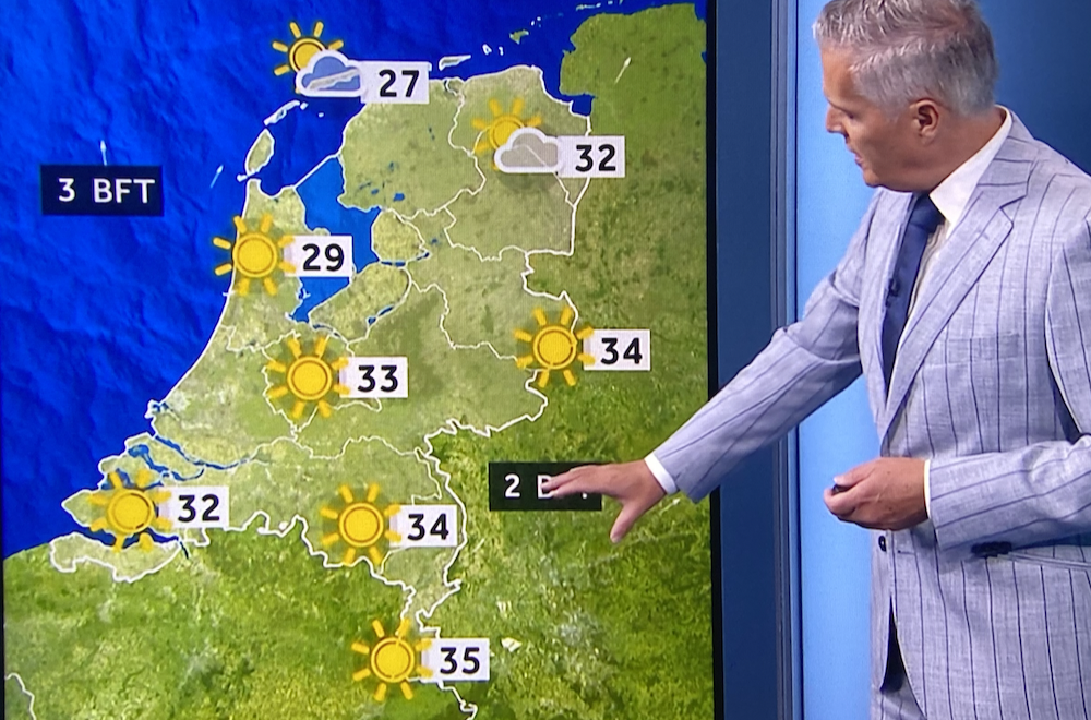 Verwachte hitte: 29 ste juli ooit gemeten ?