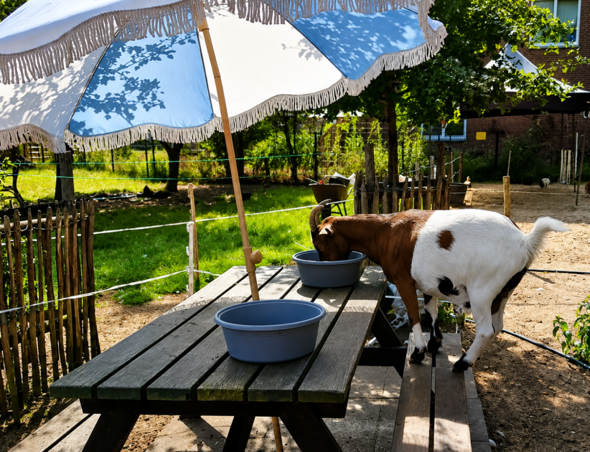 Aan tafel….