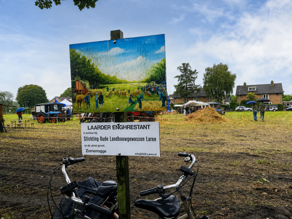 Wisselvallig weer bij Oogstfeest