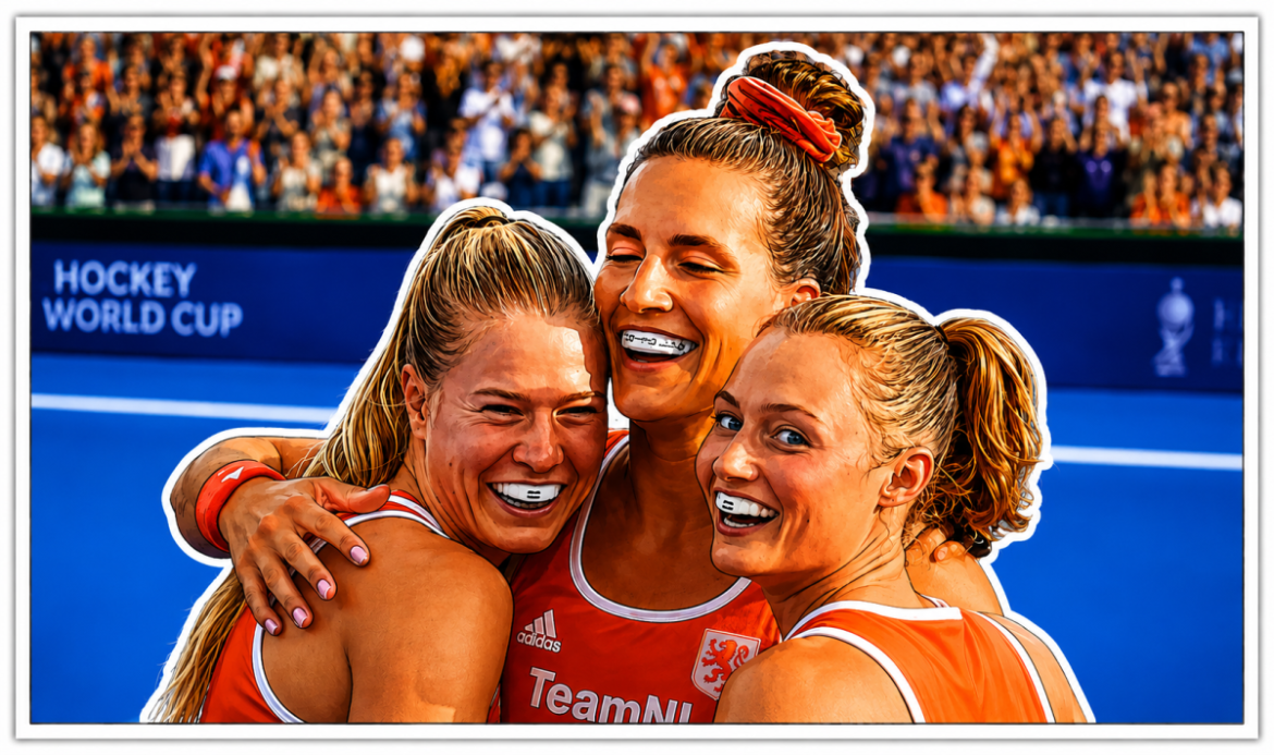 WK Hockey: Mannen spelen morgen om brons tegen Argentinië, Dames vandaag tegen Argentinië om goud!