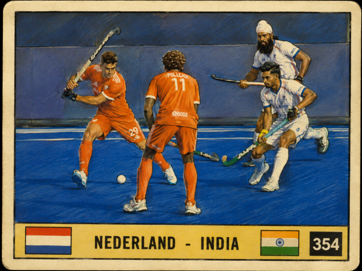 WK Hockey Nederland – India 3-1