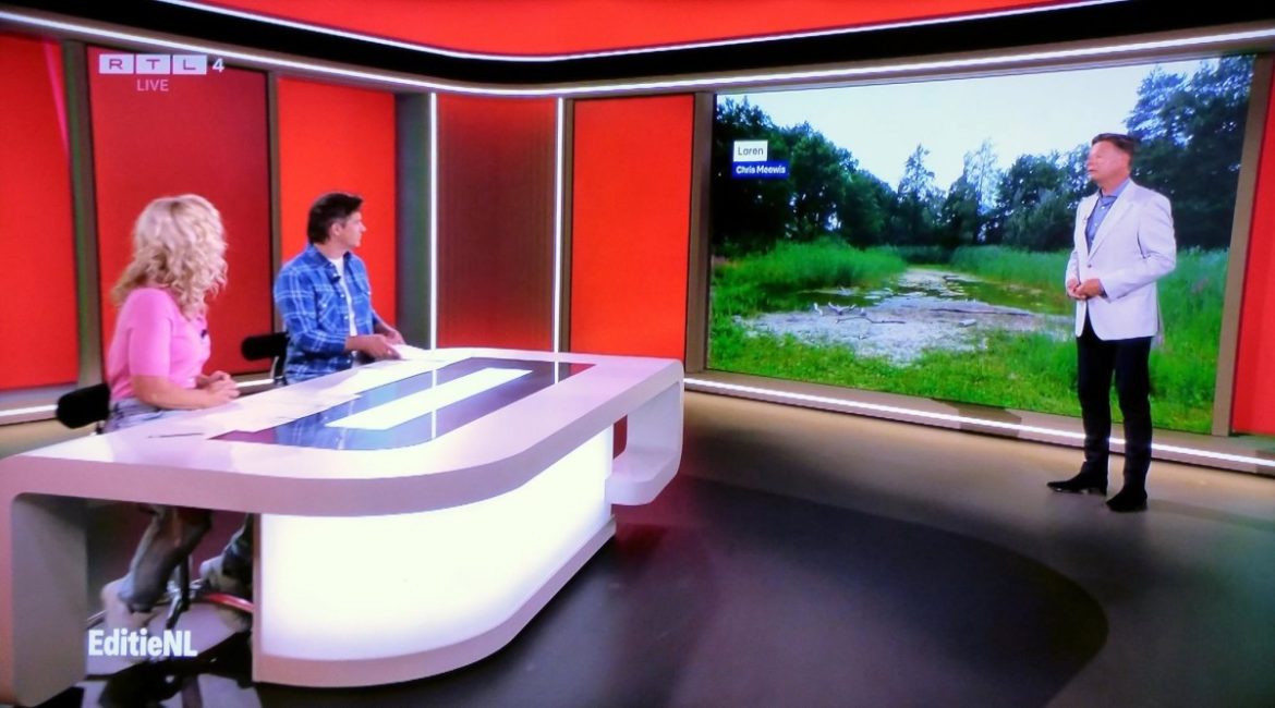 Mauvevijver  gespot bij RTL’s EditieNL