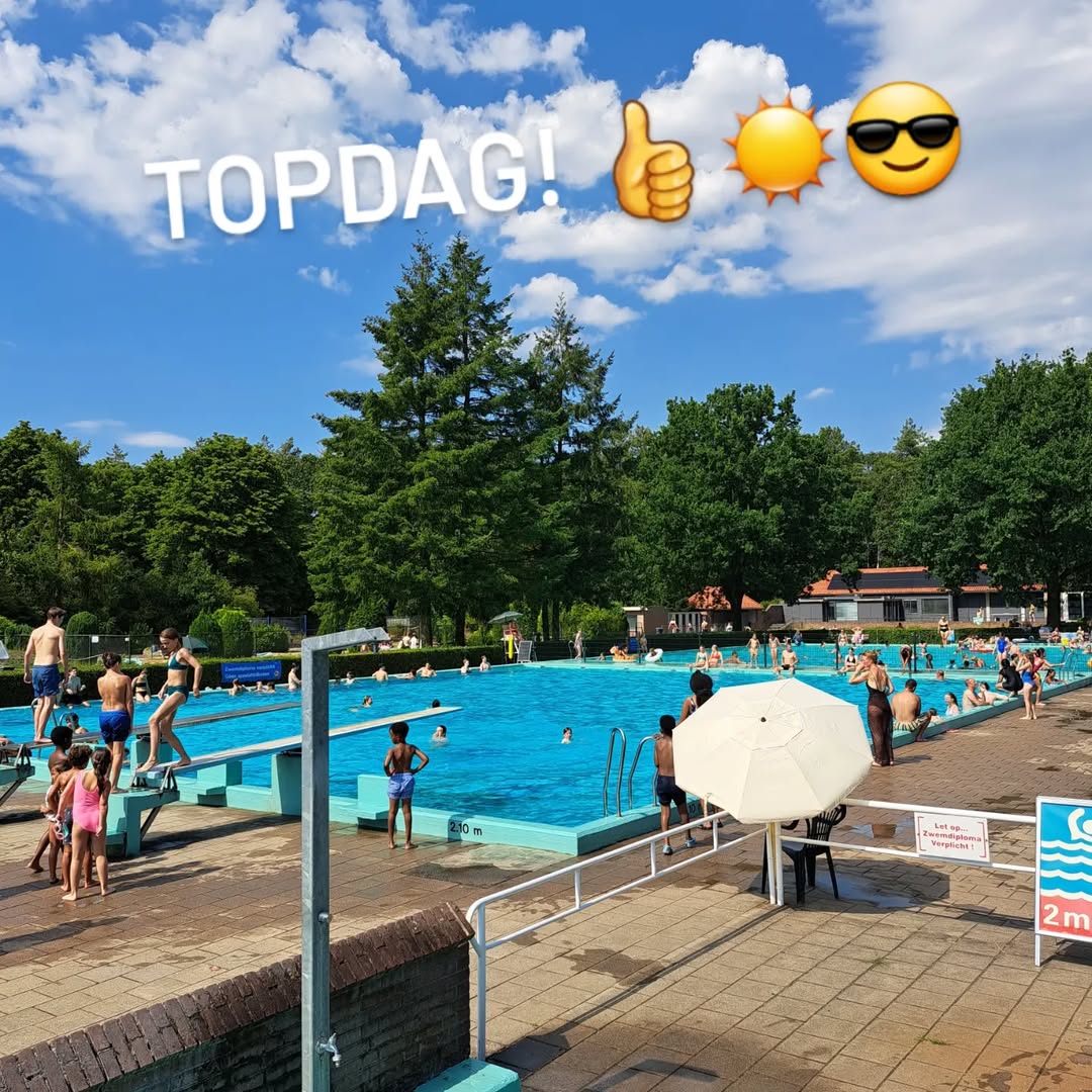 Groet vanuit een zonnig Baarns bosbad De Vuursche!
