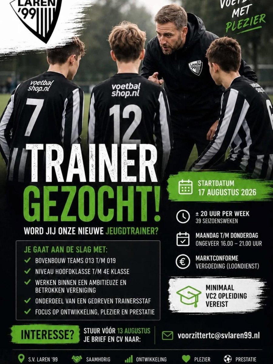 Trainer gezocht…