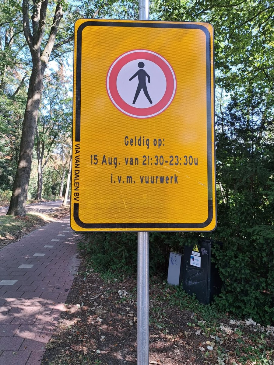 Vuurwerk is toch afgelast?
