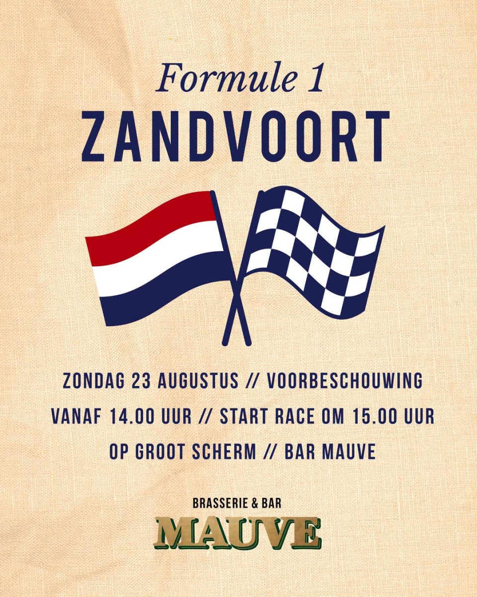 Grand Prix Zandvoort op groot scherm!