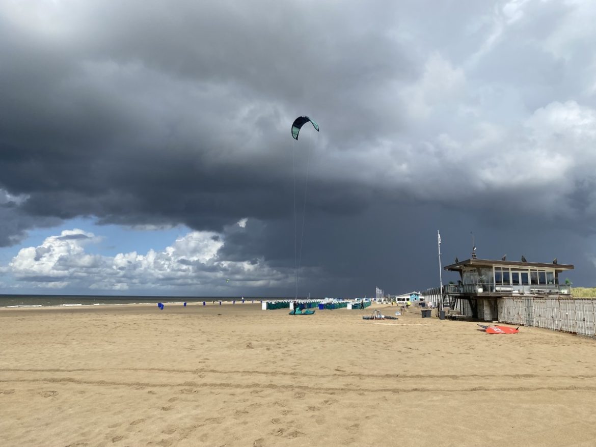 Onrustig weer: hagel en windstoten