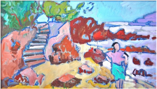 Expositie Zuidwaarts: Meet and Greet met de schilder Frans Bianchi