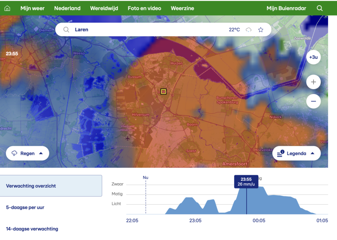 Pittig onweer verwacht…