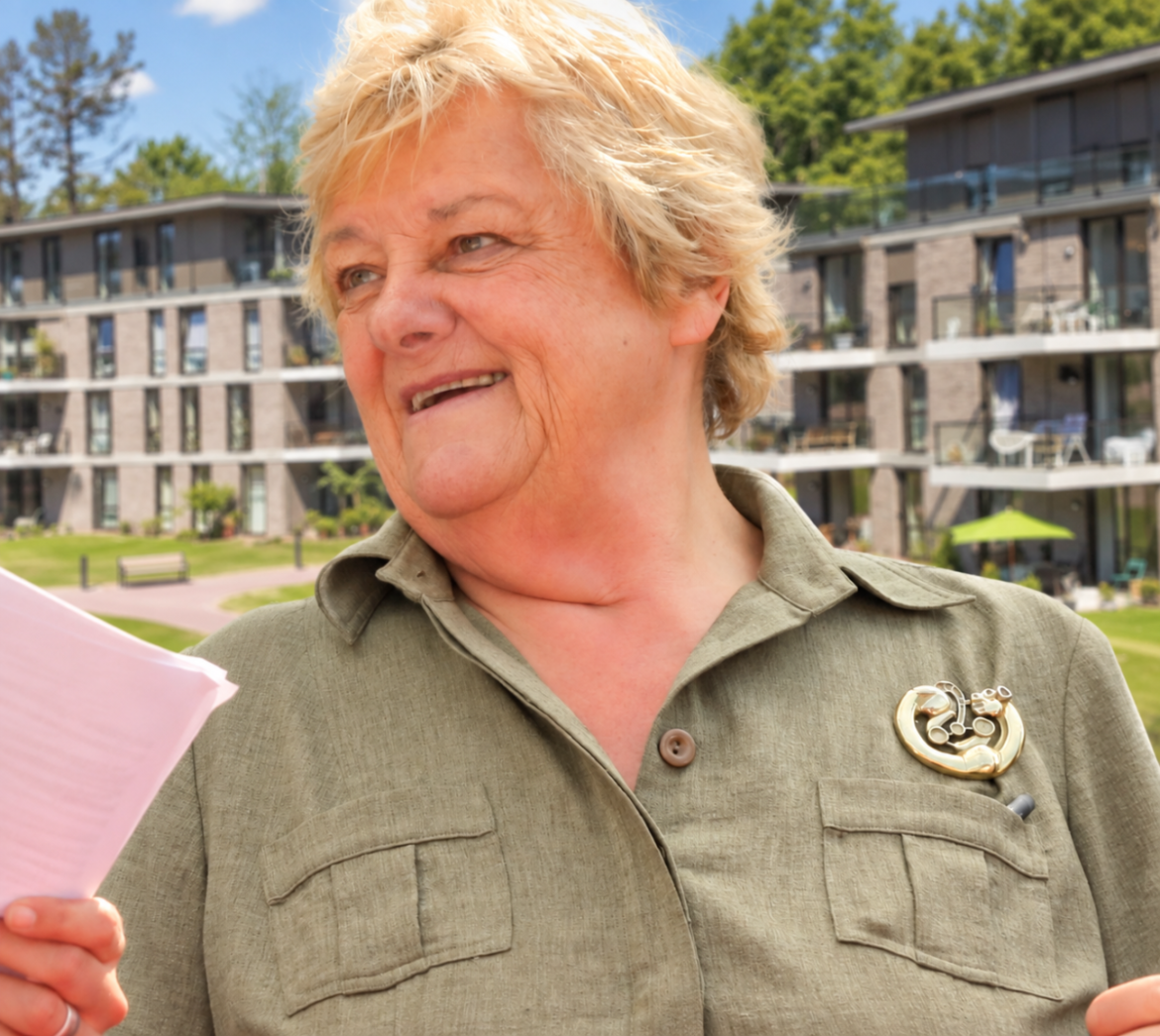 Erica Terpstra (83) verhuist naar Rosa Spier Huis