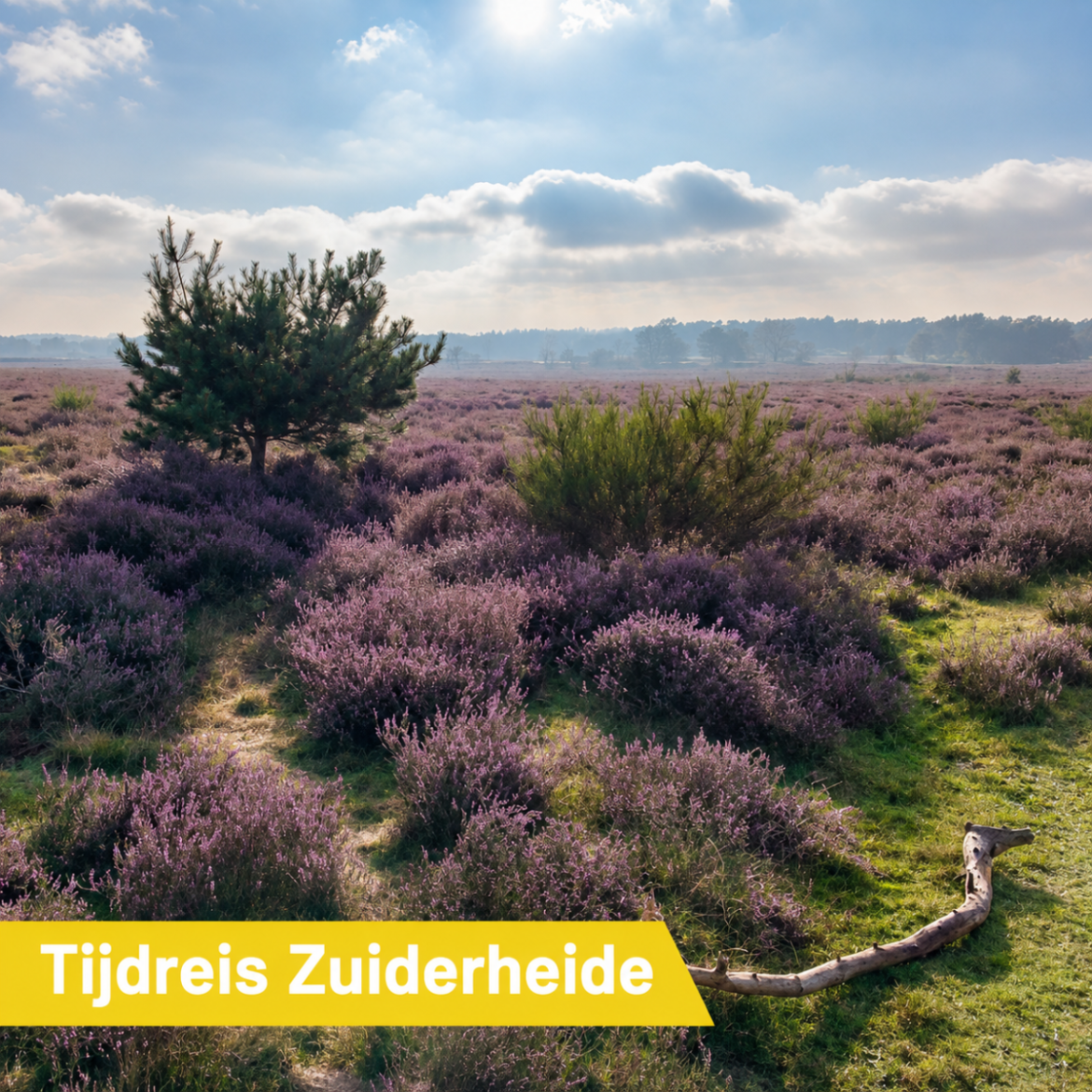 Ga vrijdagmiddag 28 augustus mee op een unieke tijdreis over de Zuiderheide!