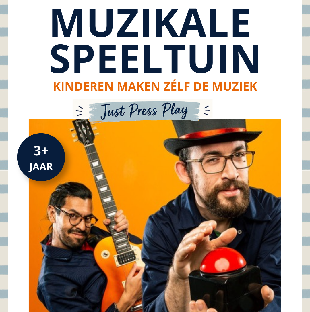 Bijna uitverkocht: Muzikale Speeltuin (3+)