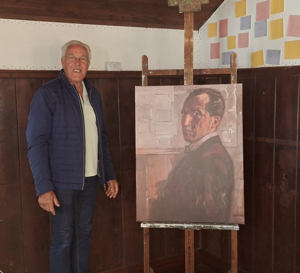 Frans Ruijter geeft lezing tijdens Monumentendag in Hut van Mondriaan