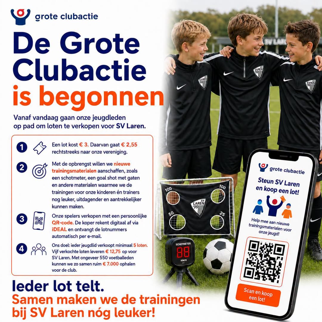 De Grote Clubactie is begonnen