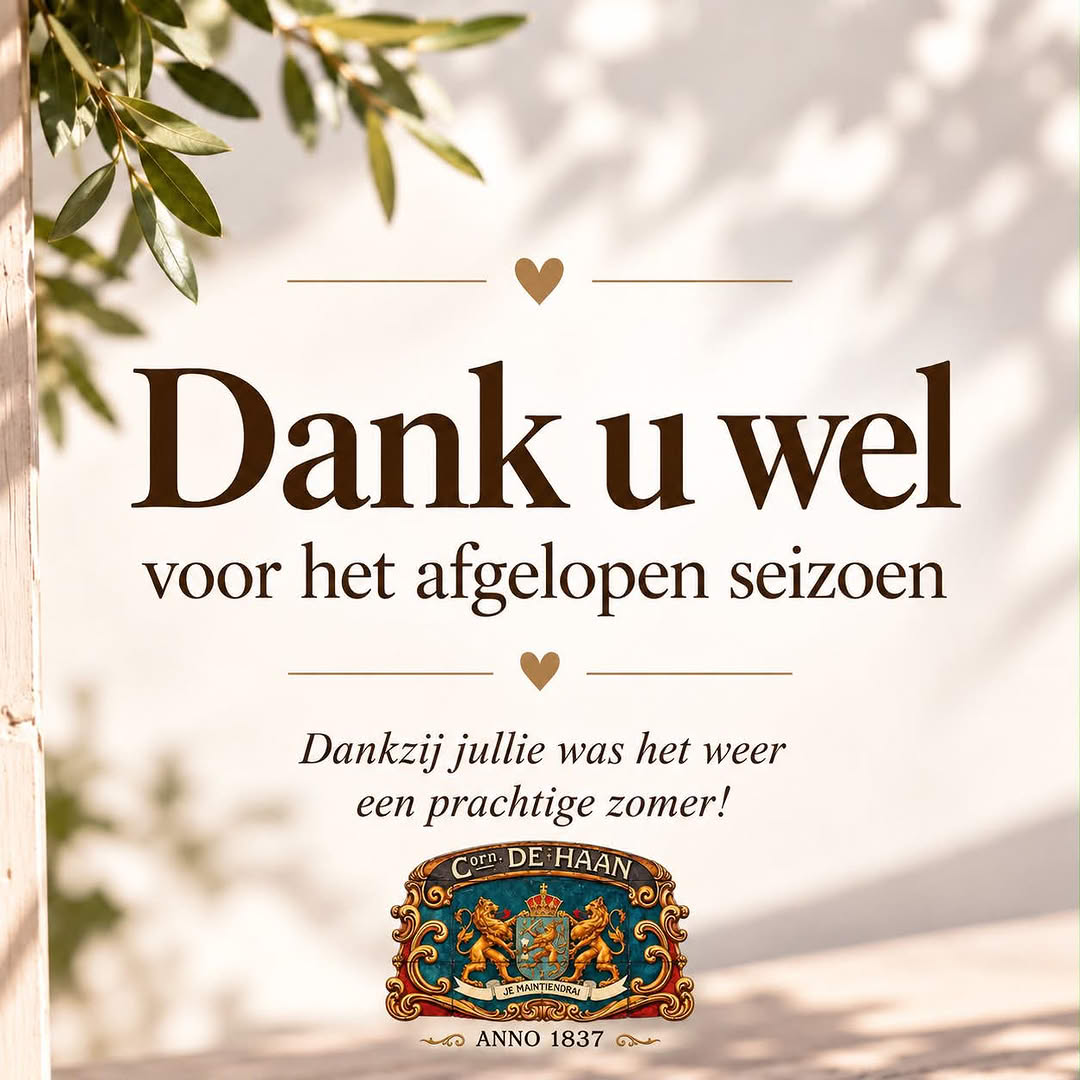 De poffertjeskraam gaat bijna sluiten…
