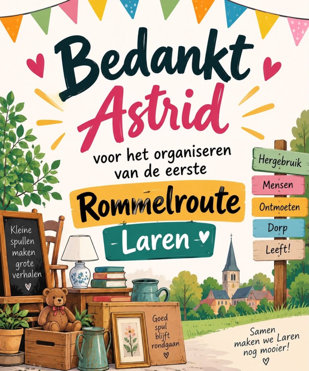 Volgend jaar weer een Rommelroute?