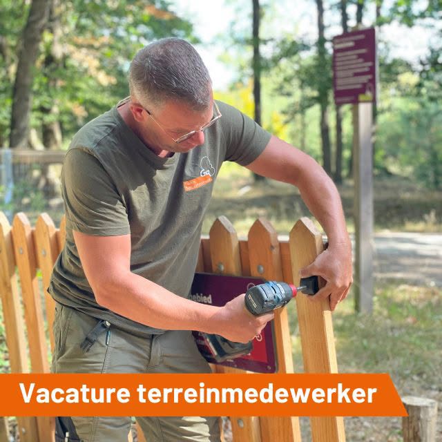 Terreinmedewerker gezocht