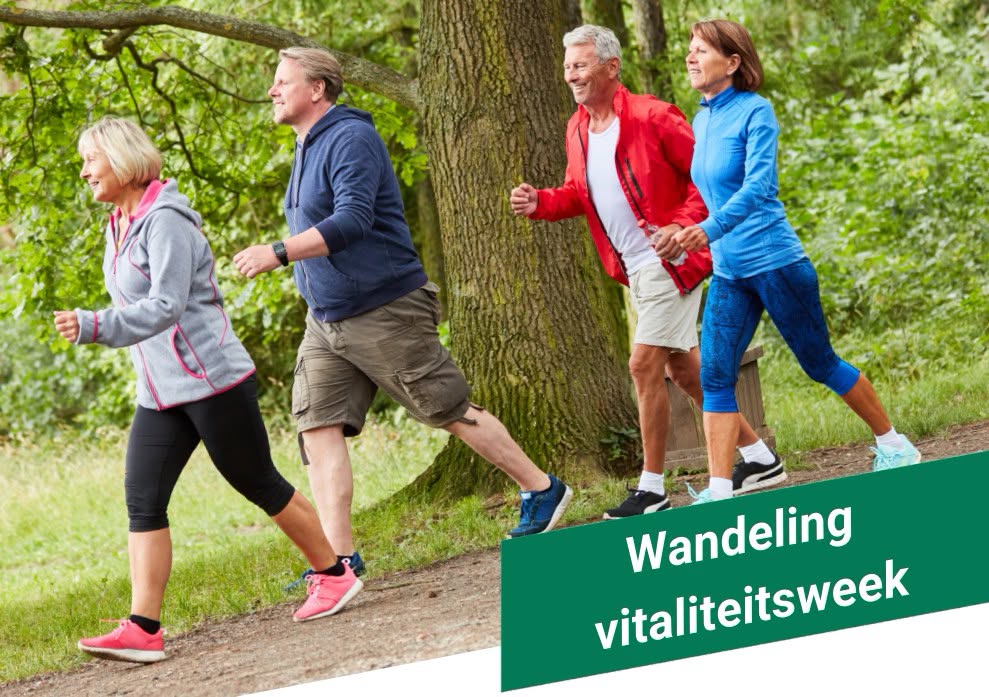 Wandel mee in Nationale Vitaliteitsweek