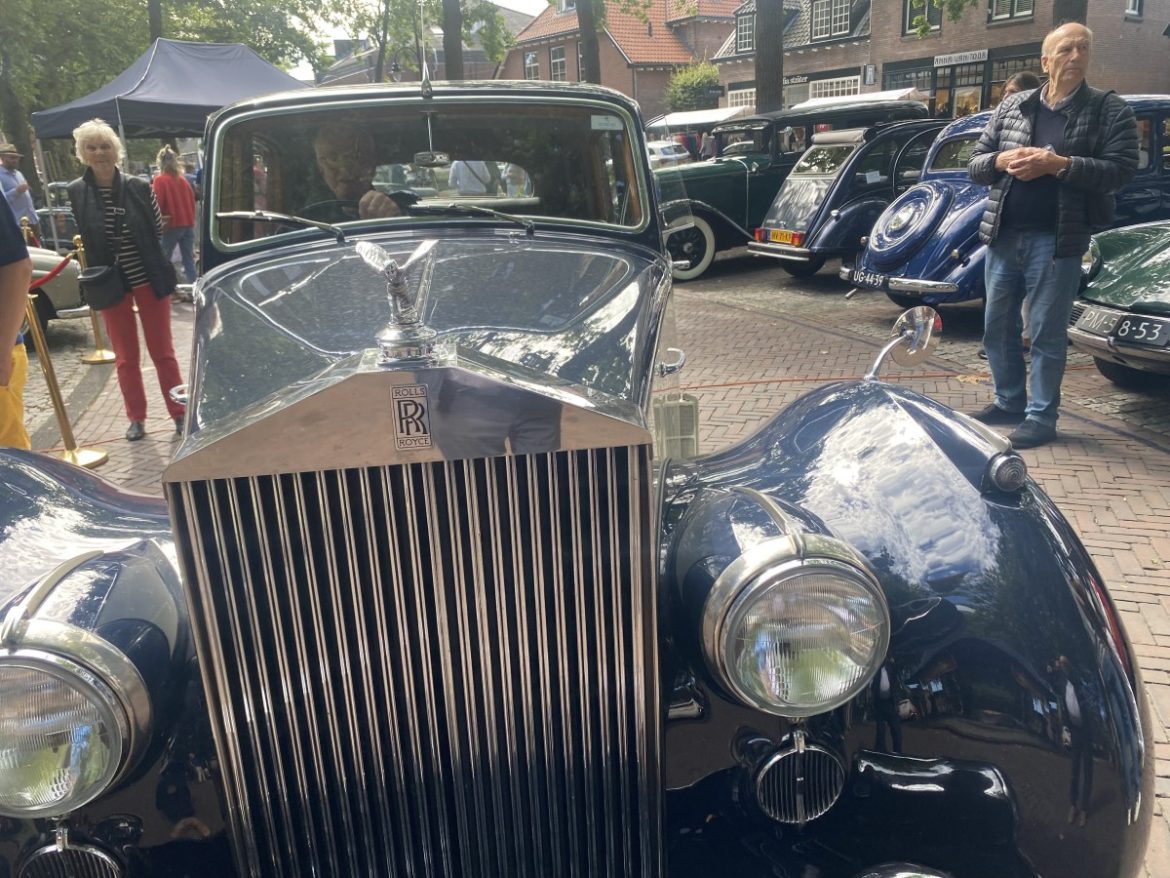Oldtimers trekken veel bekijks…
