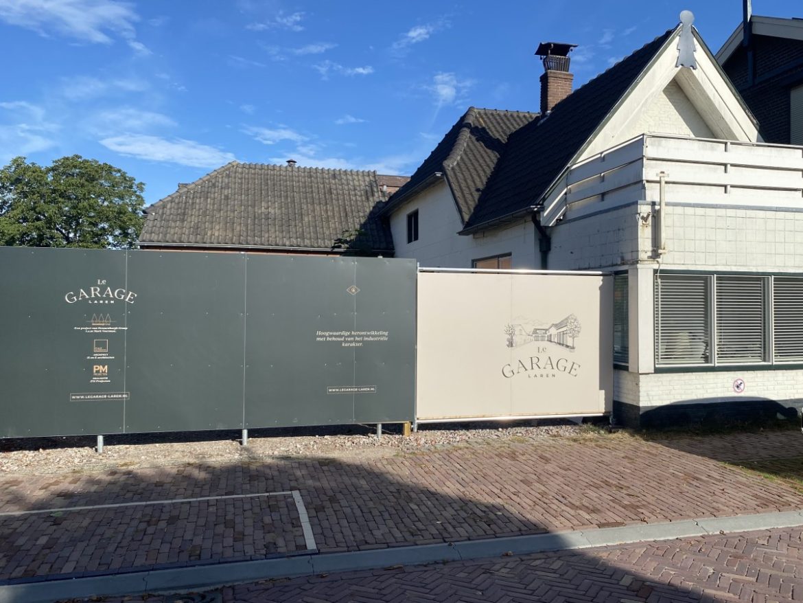 Vergunning verleend voor ‘Le Garage’, het bouwproject op de plek van de voormalige  garage Bouwman.