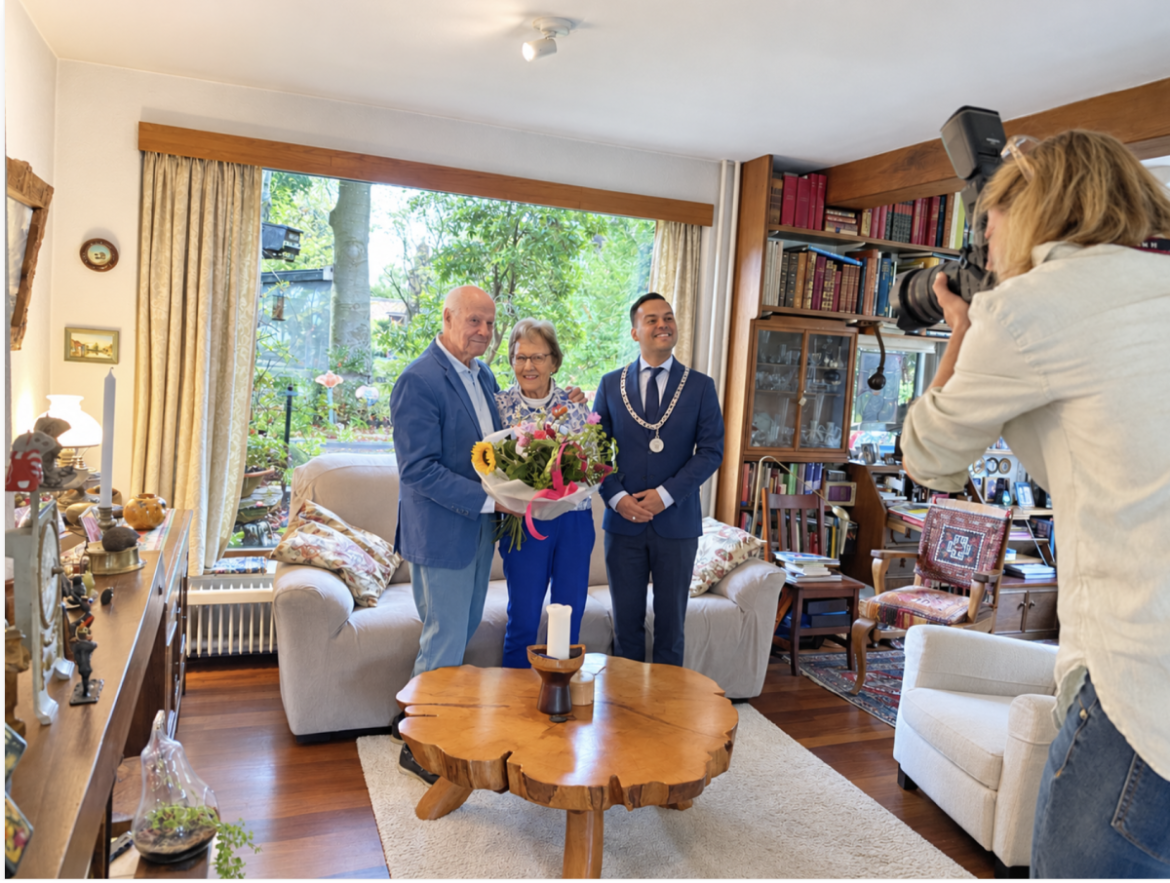 Bol-an feliciteert Paul & Mieke Goyarts met hun 65-jarig huwelijk