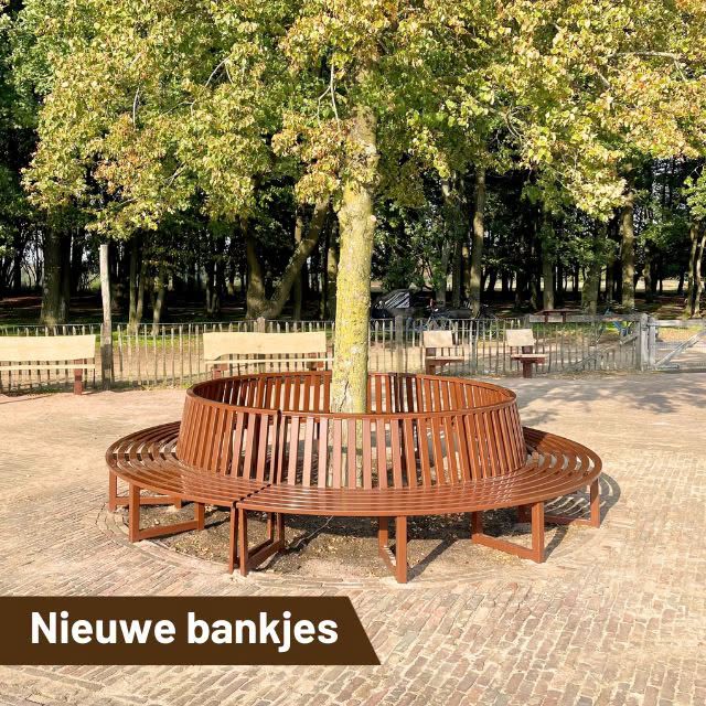 Nieuwe bankjes