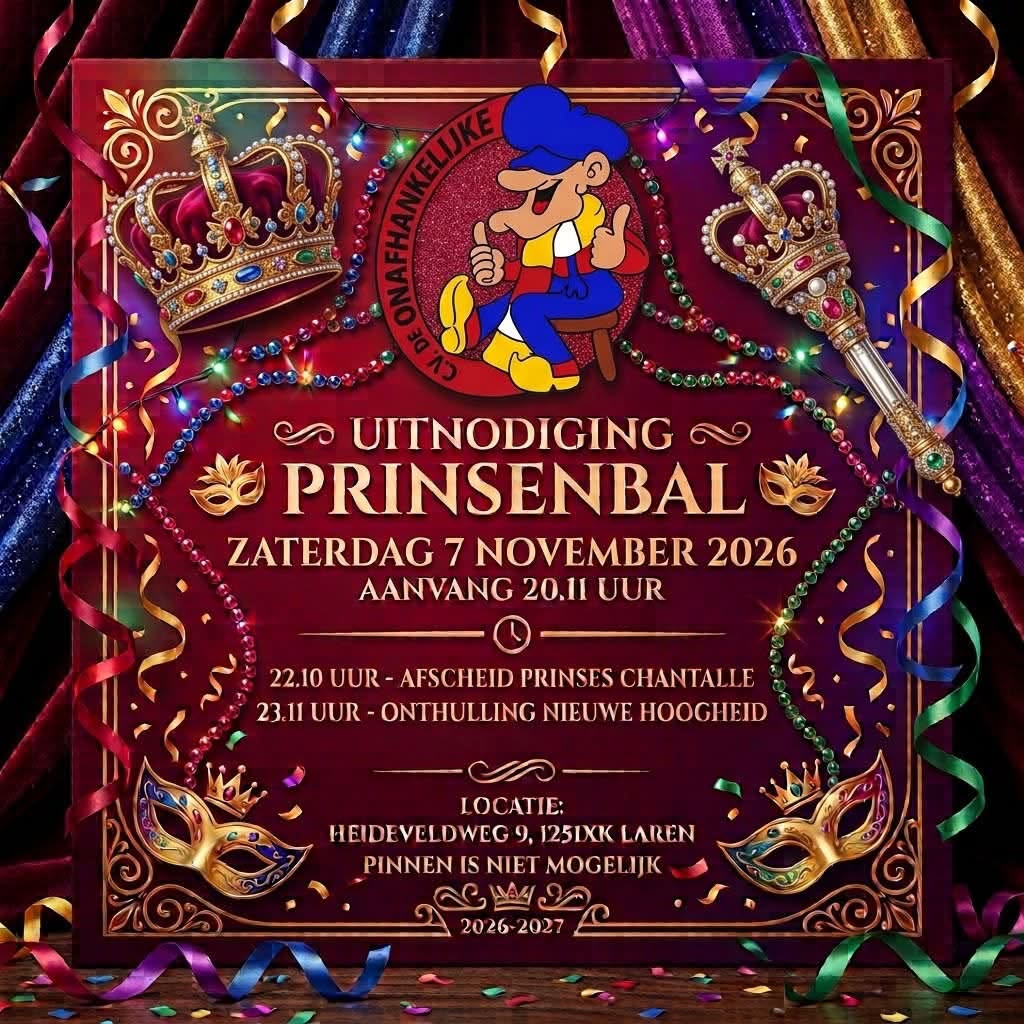 Prinsenbal 7 november
