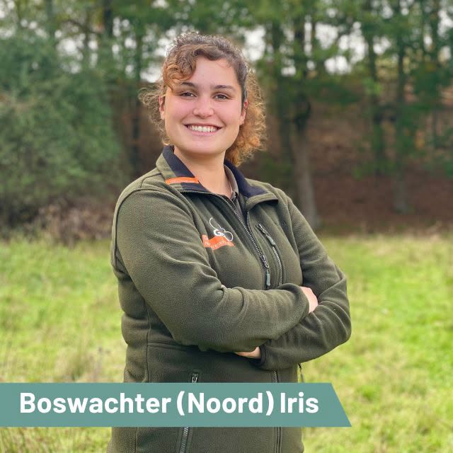 Welkom Iris de nieuwe boswachter