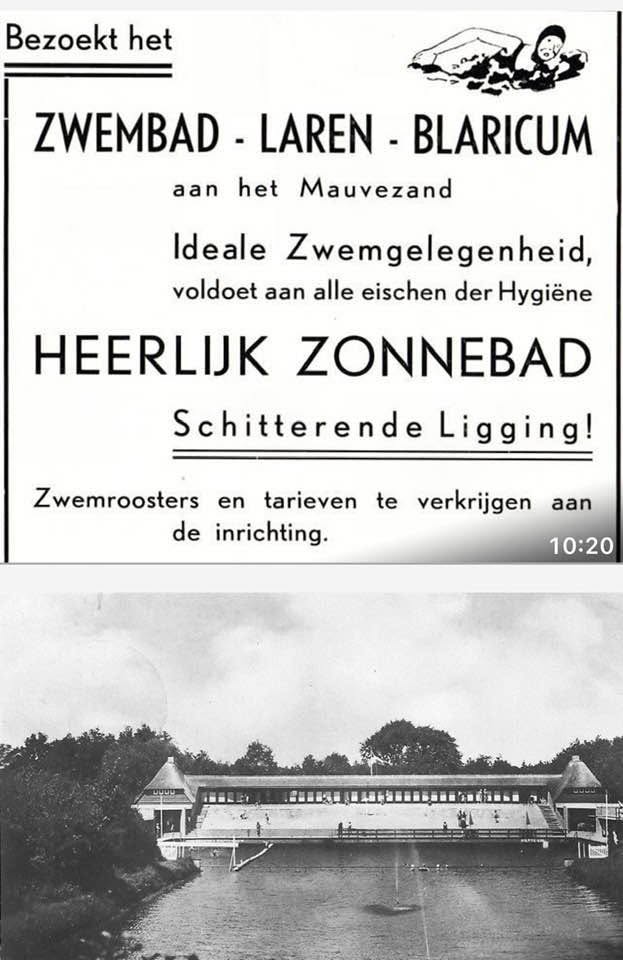 Gooische Zwemschool aan het Mauvezand.
