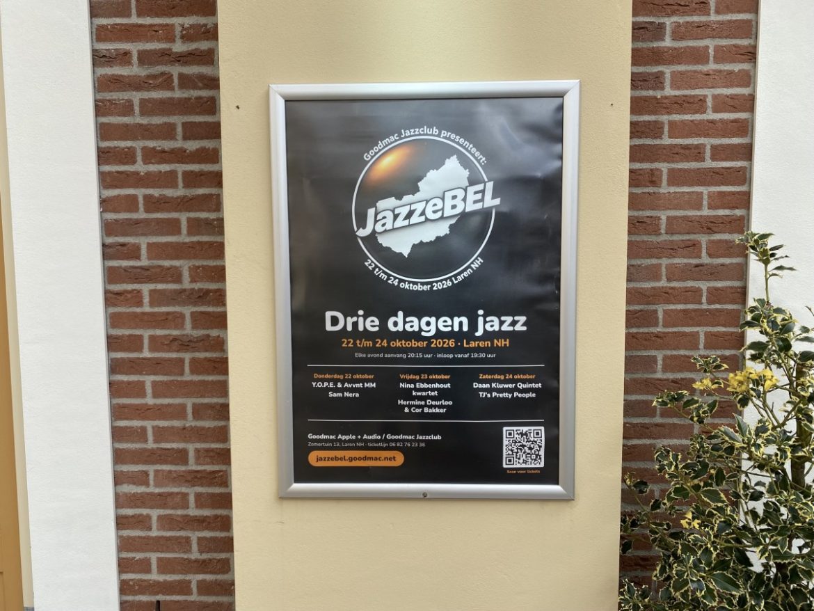 Nieuw in Laren; drie dagen Jazz!