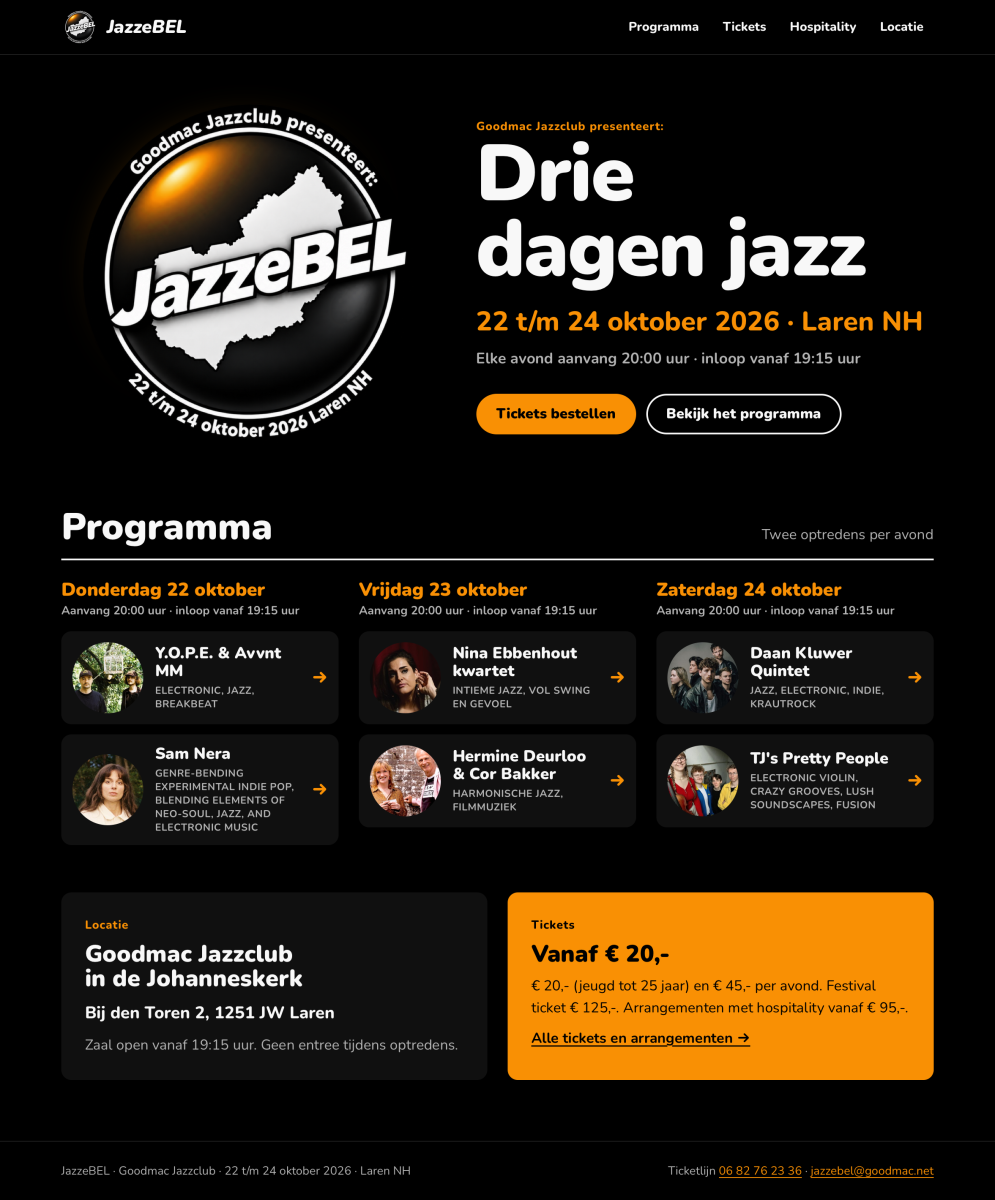 Vanavond swingt Laren