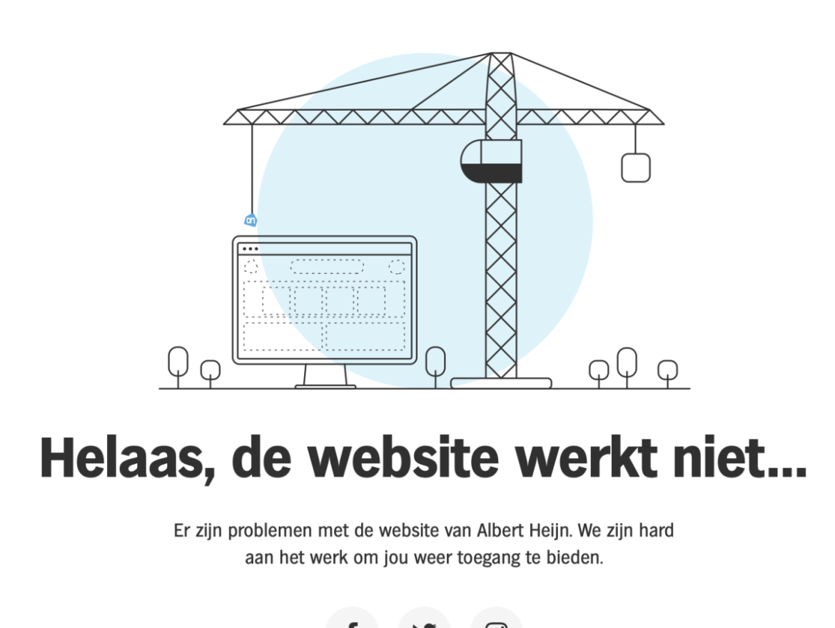 NOS: Geen bezorging en verkeerde prijzen in supermarkt na ‘IT-incident’ bij Albert Heijn